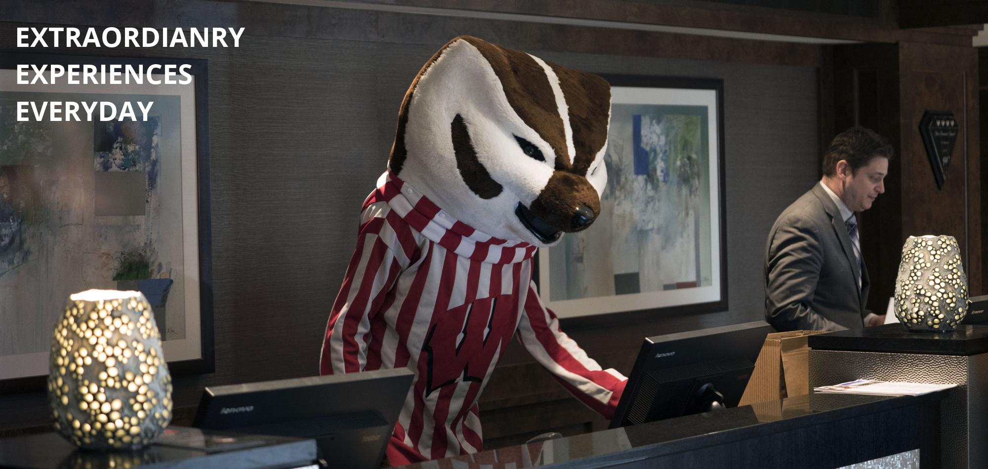 Bucky front desk